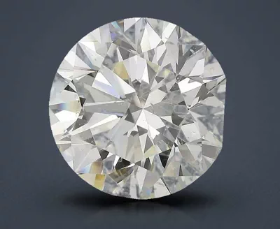 7.15ct K SI1 Rare Carat Ideal Cut Round Diamond