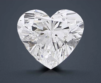 6.09ct E VVS2 Rare Carat Ideal Cut Heart Lab Grown Diamond