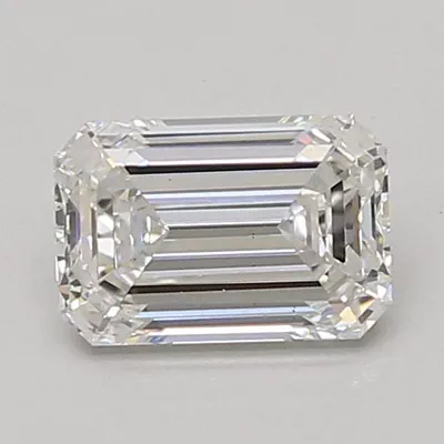 1.25ct E VS1 Excellent Cut Emerald Lab Grown Diamond