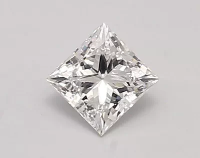0.60ct D VVS2 Rare Carat Ideal Cut Princess Lab Grown Diamond