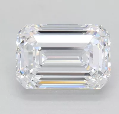 1.09ct D VS1 Rare Carat Ideal Cut Emerald Lab Grown Diamond
