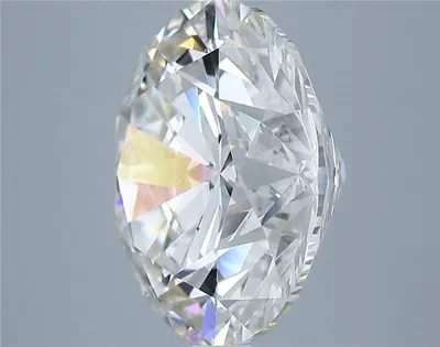 7.05ct J VS2 Rare Carat Ideal Cut Round Diamond
