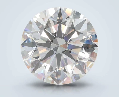 5.75ct E VVS1 Rare Carat Ideal Cut Round Lab Grown Diamond