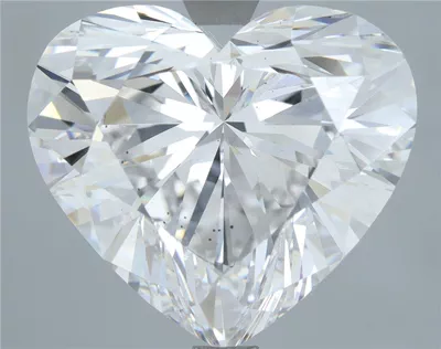 7.06ct E VS2 Rare Carat Ideal Cut Heart Lab Grown Diamond