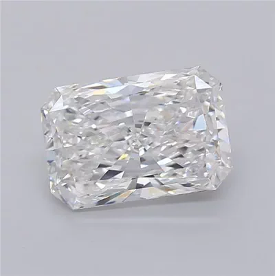 3.04ct E VS1 Rare Carat Ideal Cut Radiant Lab Grown Diamond