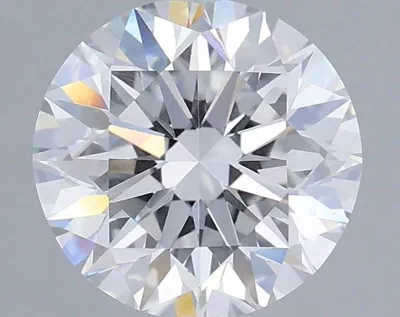 1.24ct F SI1 Very Good Cut Round Lab Grown Diamond