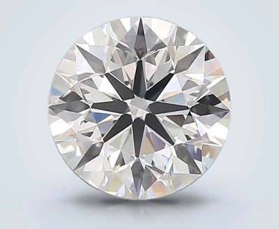 4.15ct D VS1 Rare Carat Ideal Cut Round Lab Grown Diamond