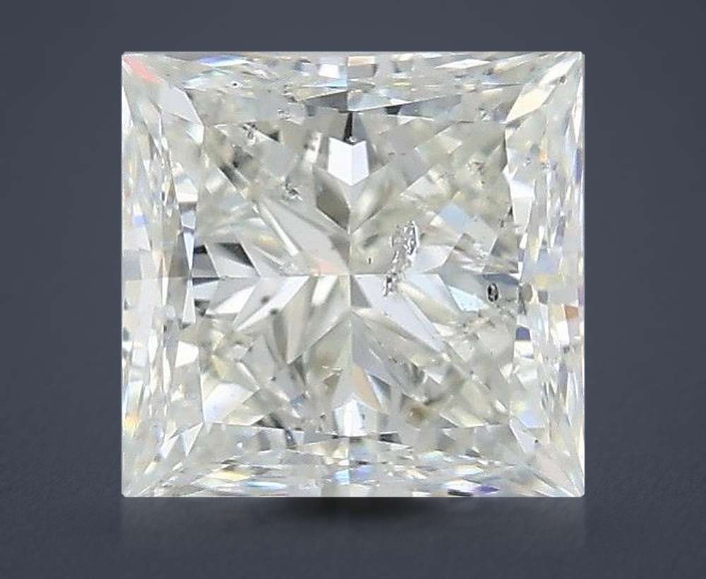 1.15ct I SI2 Rare Carat Ideal Cut Princess Diamond