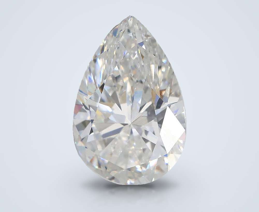 2.56ct E VS1 Rare Carat Ideal Cut Pear Lab Grown Diamond
