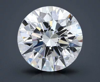 3.04ct E VVS2 Rare Carat Ideal Cut Round Diamond