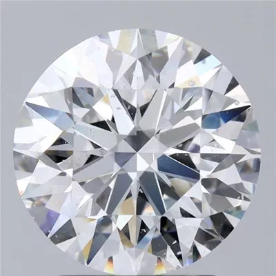 2.80ct D SI2 Rare Carat Ideal Cut Round Diamond