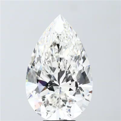 10.09ct G VVS2 Rare Carat Ideal Cut Pear Lab Grown Diamond