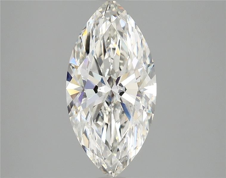 2.52ct G VS2 Rare Carat Ideal Cut Marquise Lab Grown Diamond