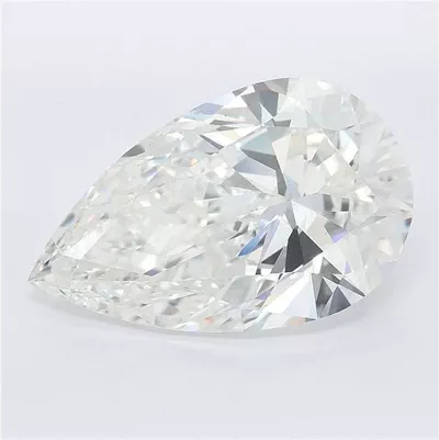 14.02ct F VVS2 Rare Carat Ideal Cut Pear Lab Grown Diamond