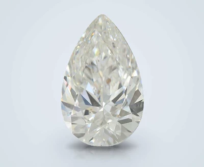 5.11ct G VS1 Rare Carat Ideal Cut Pear Lab Grown Diamond