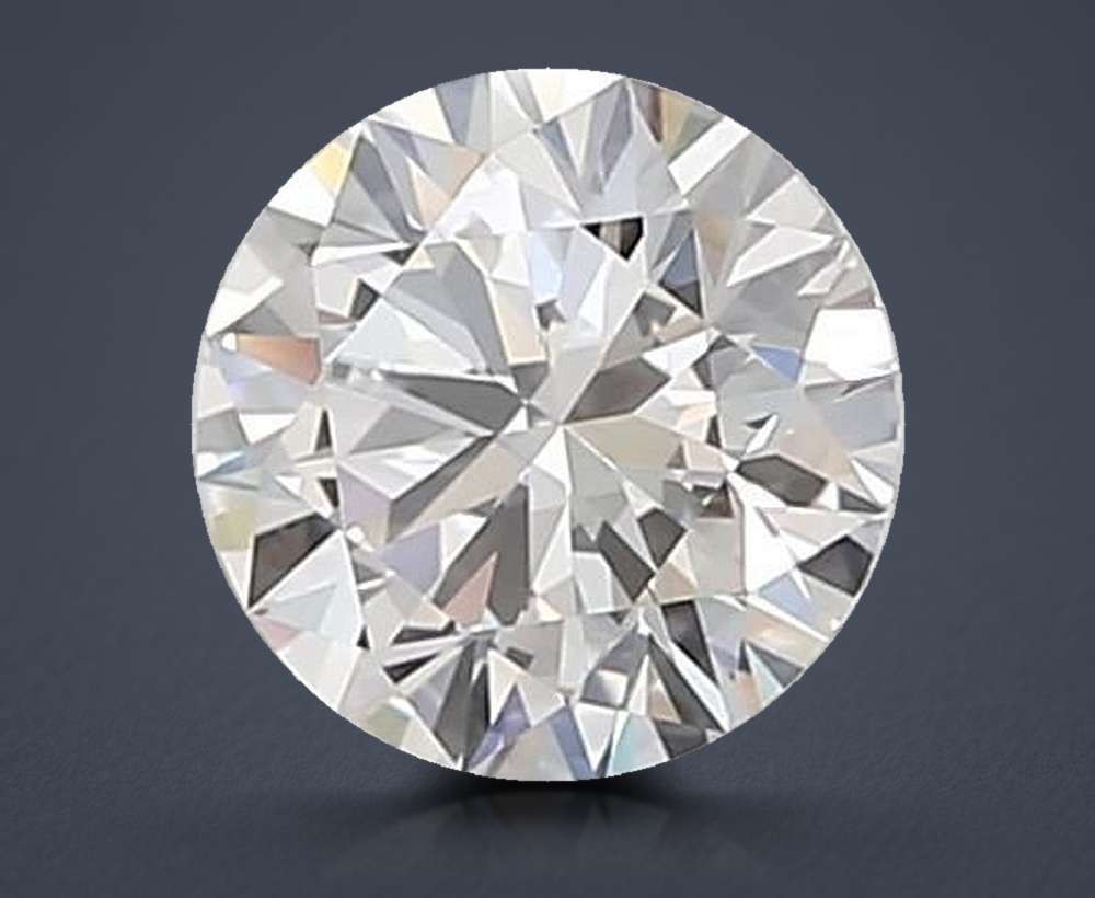 0.72ct D FL Rare Carat Ideal Cut Round Lab Grown Diamond