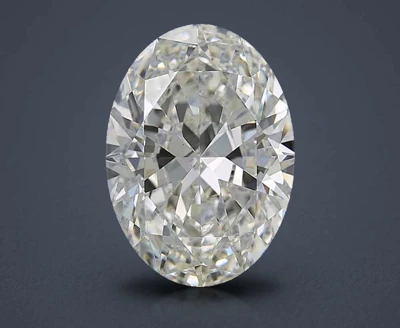 7.05ct I VS2 Rare Carat Ideal Cut Oval Diamond