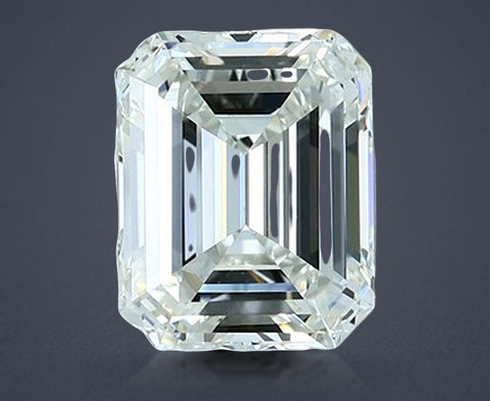 5.06ct G VS1 Rare Carat Ideal Cut Emerald Diamond