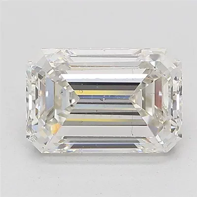 1.75ct G SI1 Excellent Cut Emerald Lab Grown Diamond