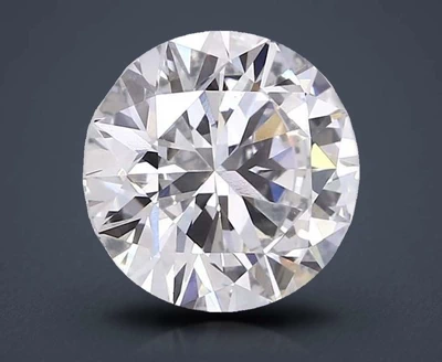 5.71ct F VVS2 Rare Carat Ideal Cut Round Lab Grown Diamond