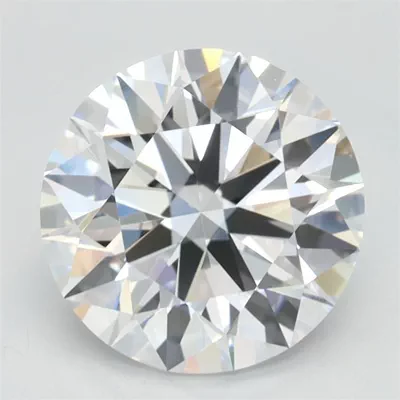 2.51ct D IF Rare Carat Ideal Cut Round Lab Grown Diamond