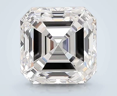 2.05ct E VVS2 Rare Carat Ideal Cut Asscher Lab Grown Diamond