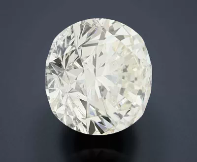 4.01ct K SI2 Rare Carat Ideal Cut Round Diamond