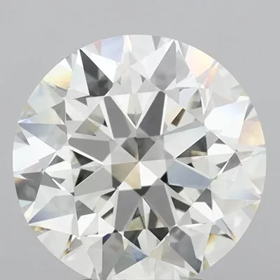 5.01ct I VVS1 Rare Carat Ideal Cut Round Diamond