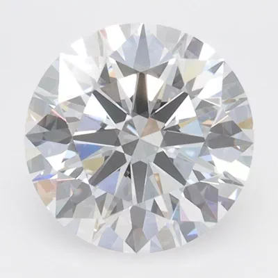 2.46ct D IF Rare Carat Ideal Cut Round Lab Grown Diamond
