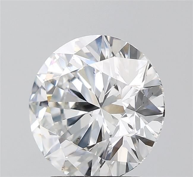 3.08ct E SI1 Rare Carat Ideal Cut Round Lab Grown Diamond