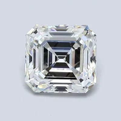 1.06ct I VS1 Rare Carat Ideal Cut Asscher Diamond