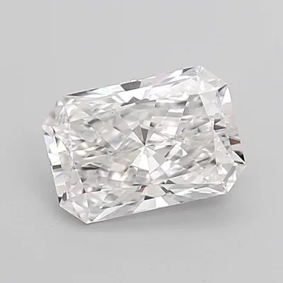 1.20ct D VS1 Rare Carat Ideal Cut Radiant Lab Grown Diamond