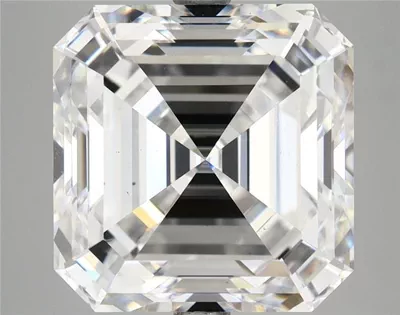 9.42ct E VS2 Rare Carat Ideal Cut Asscher Lab Grown Diamond