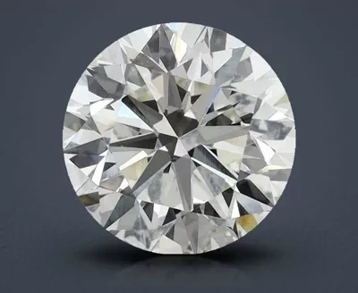 3.69ct I VVS2 Very Good Cut Round Lab Grown Diamond