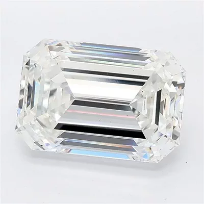 5.03ct E VS2 Rare Carat Ideal Cut Emerald Lab Grown Diamond