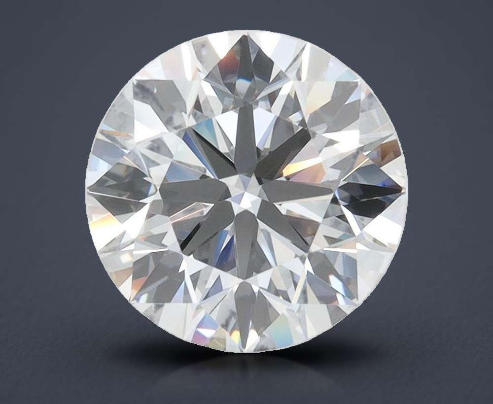 3.00ct D VS1 Rare Carat Ideal Cut Round Lab Grown Diamond