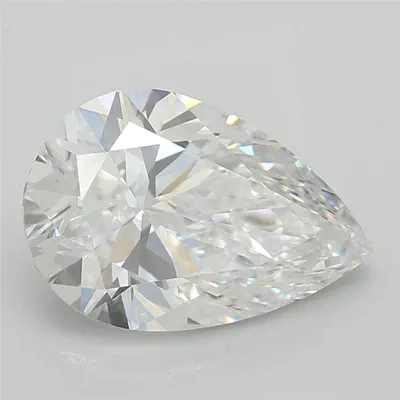1.40ct D VVS2 Rare Carat Ideal Cut Pear Lab Grown Diamond