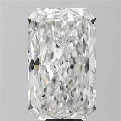 10.08ct F VS1 Very Good Cut Radiant Lab Grown Diamond