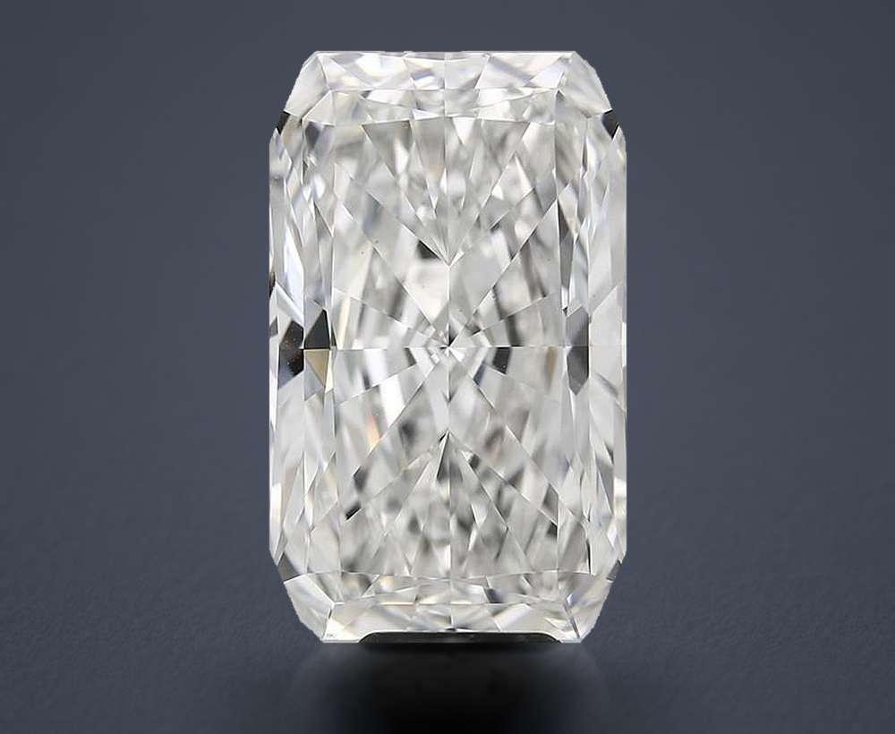 10.08ct F VS1 Very Good Cut Radiant Lab Grown Diamond