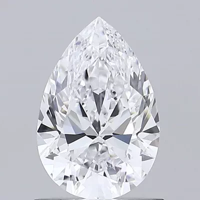 11.01ct F VVS2 Very Good Cut Pear Lab Grown Diamond