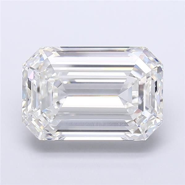 17.44ct G VVS2 Rare Carat Ideal Cut Emerald Lab Grown Diamond