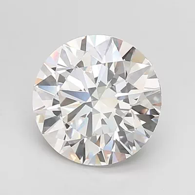 3.02ct G VVS2 Rare Carat Ideal Cut Round Lab Grown Diamond