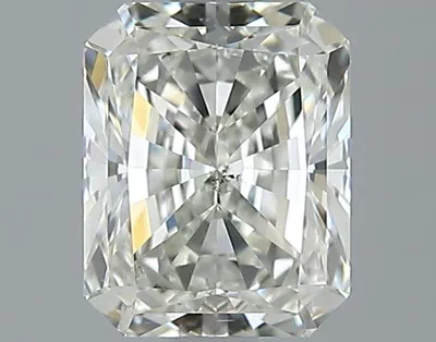 1.42ct J SI1 Rare Carat Ideal Cut Radiant Diamond