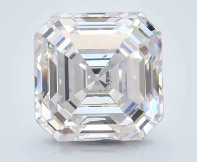 1.52ct D SI1 Rare Carat Ideal Cut Asscher Lab Grown Diamond