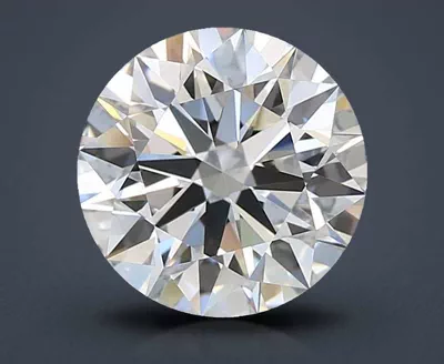 2.47ct F IF Rare Carat Ideal Cut Round Lab Grown Diamond