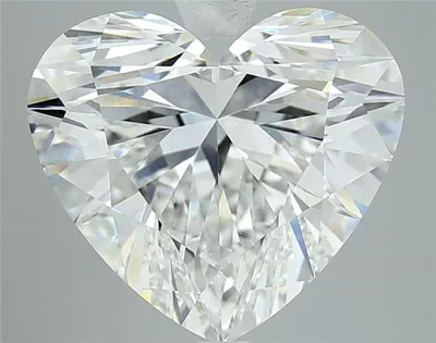 7.77ct E VS1 Rare Carat Ideal Cut Heart Lab Grown Diamond