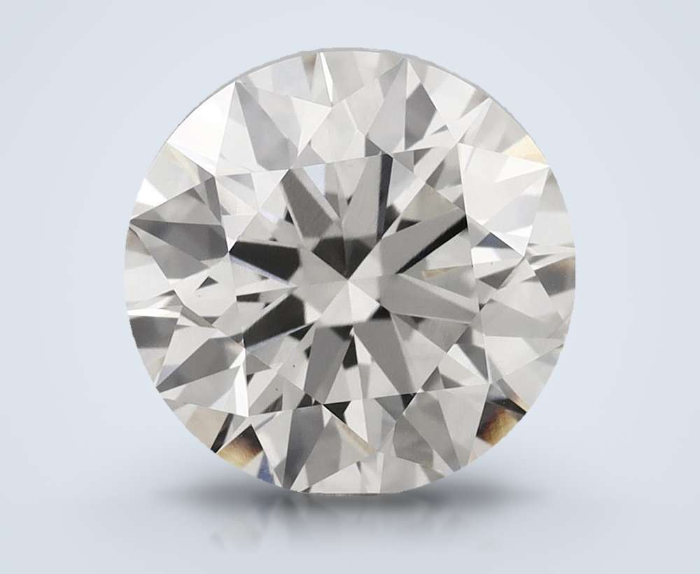 2.09ct H VS1 Rare Carat Ideal Cut Round Lab Grown Diamond