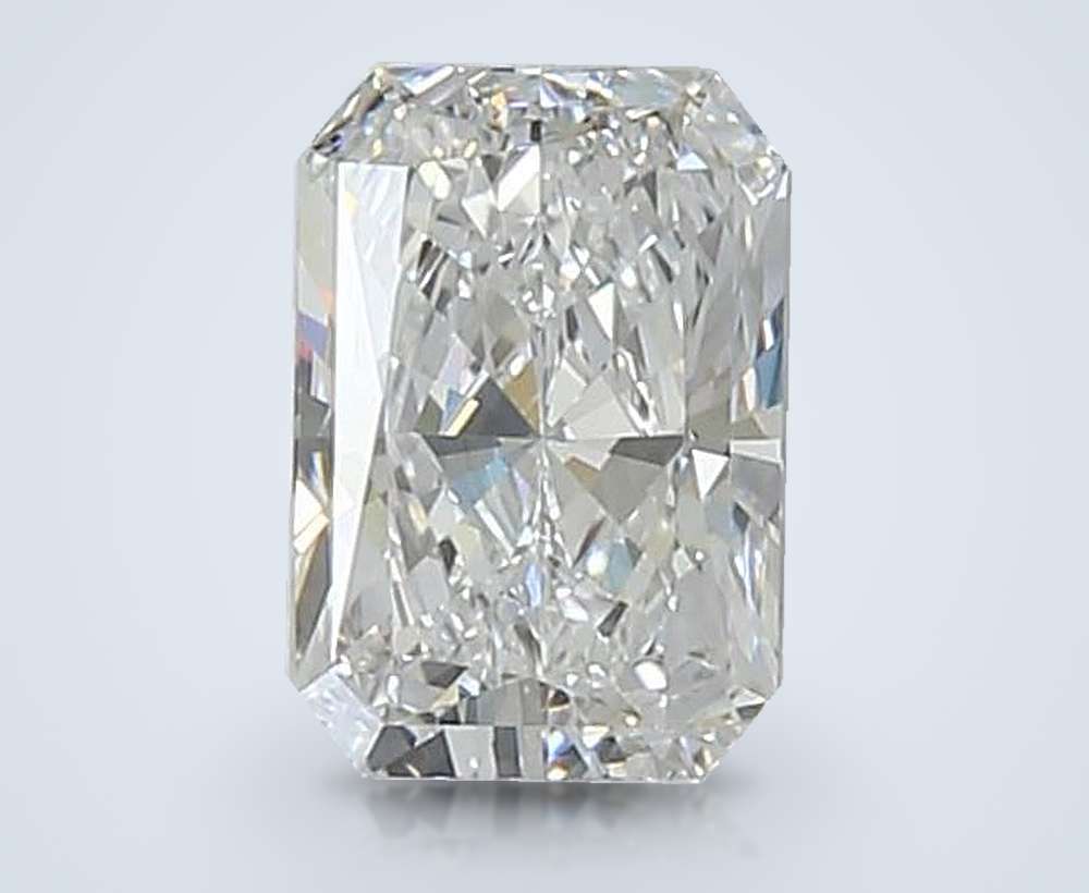 0.92ct D VVS2 Rare Carat Ideal Cut Radiant Lab Grown Diamond