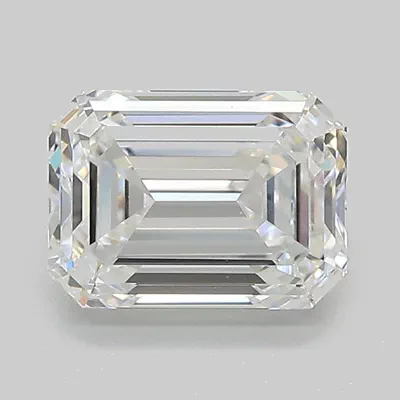 2.02ct E VS1 Excellent Cut Emerald Lab Grown Diamond