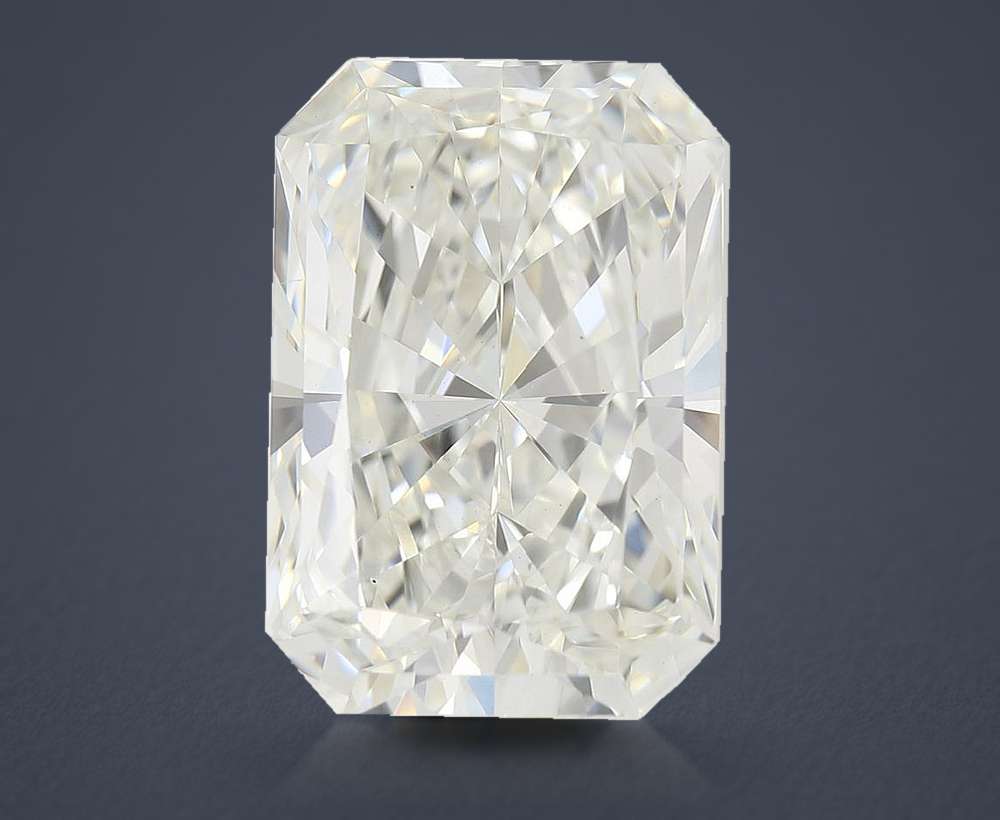 7.41ct H VS1 Rare Carat Ideal Cut Radiant Lab Grown Diamond